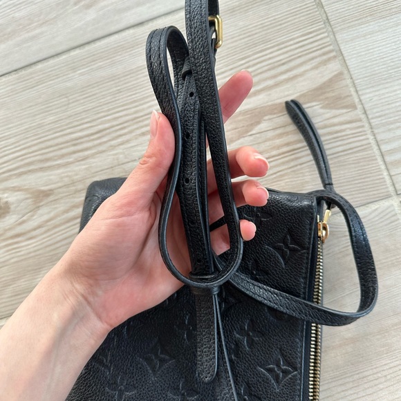 RARE Louis Vuitton black monogram leather twinset noir - Picture 7 of 13